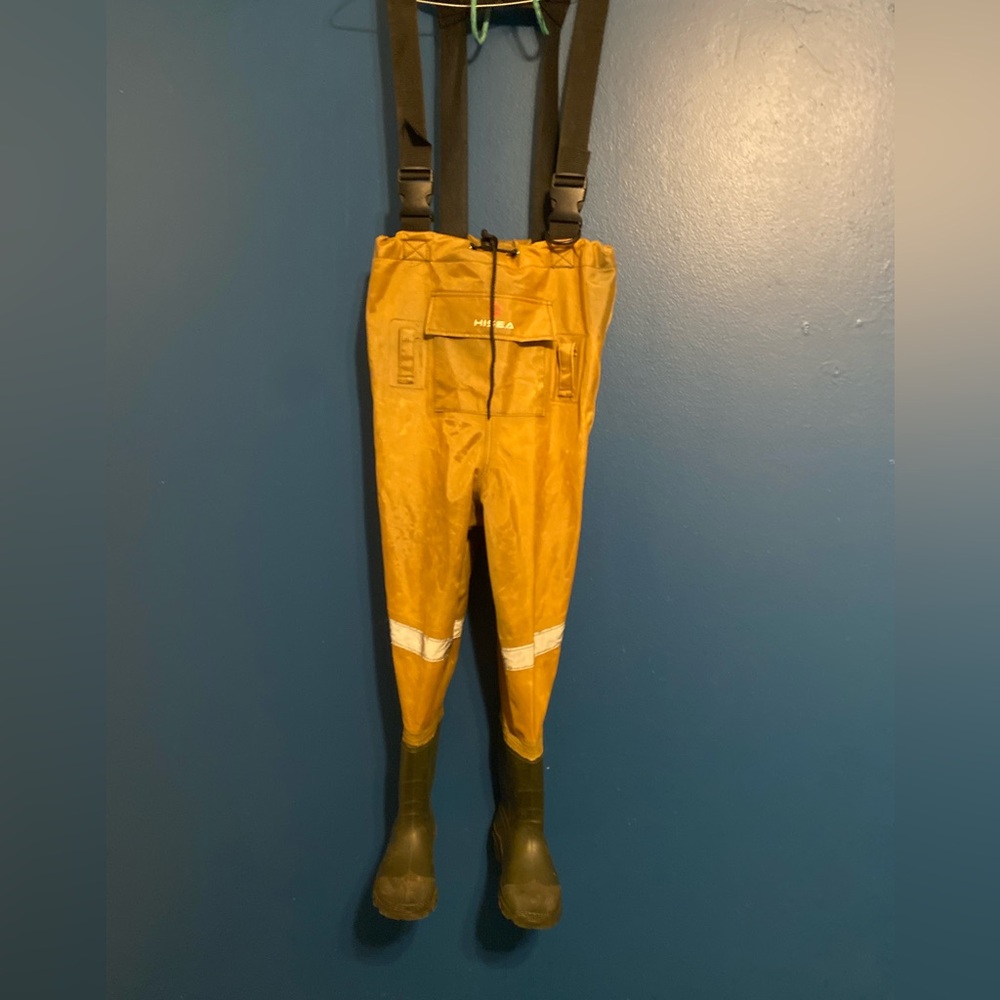 Kids Yellow and Green Waders
